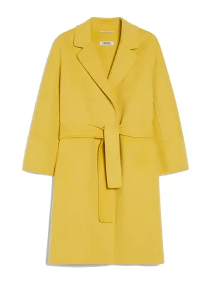 Arona short double-faced wool coat