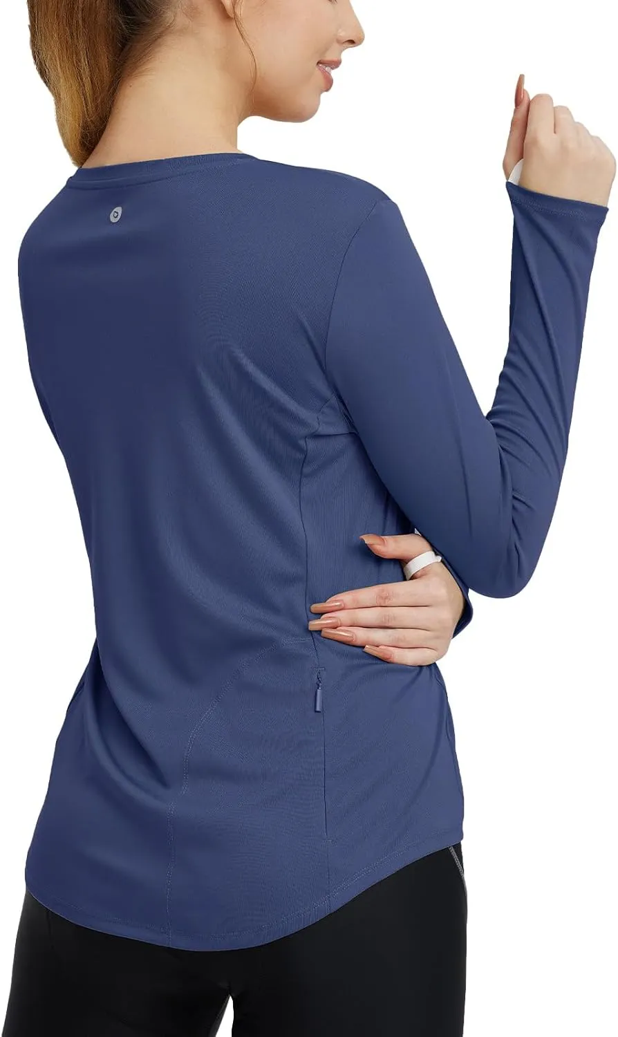 baleaf Women's UPF 50  Sun Shirts UV Protection Long Sleeve SPF Tops Lightweight Quick Dry Outdoor Clothing Pocket