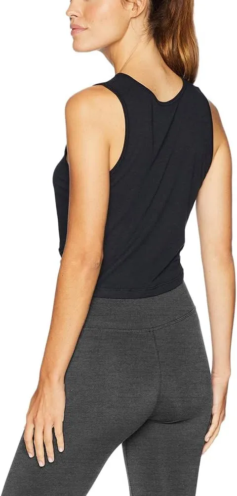 Bestisun Womens Cropped Workout Tops Flowy Gym Athleric Clothes Slim Fit Yoga Exercise Shirts