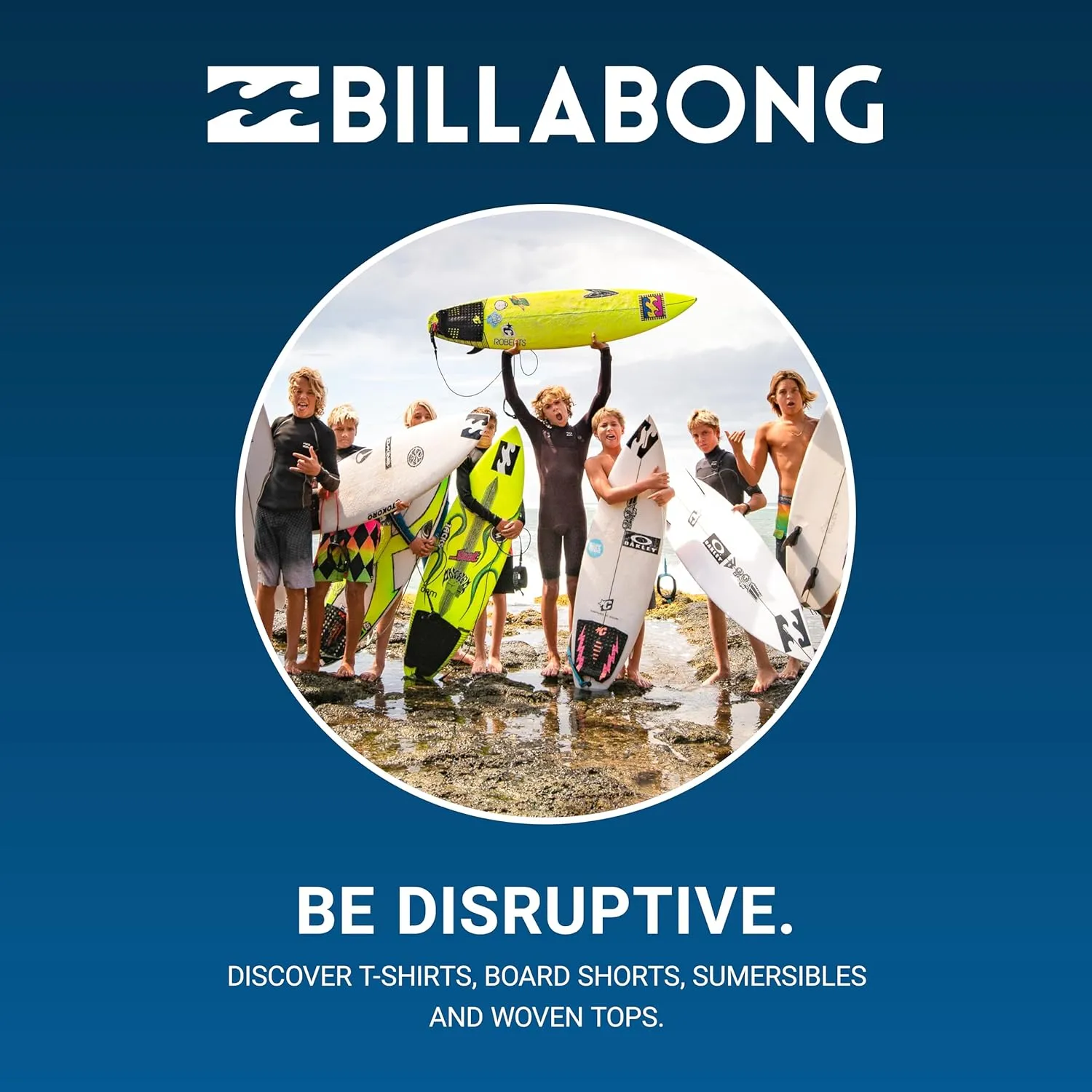 Billabong Boys' Performance Stretch Pro Boardshorts with UPF 50  Sun Protection