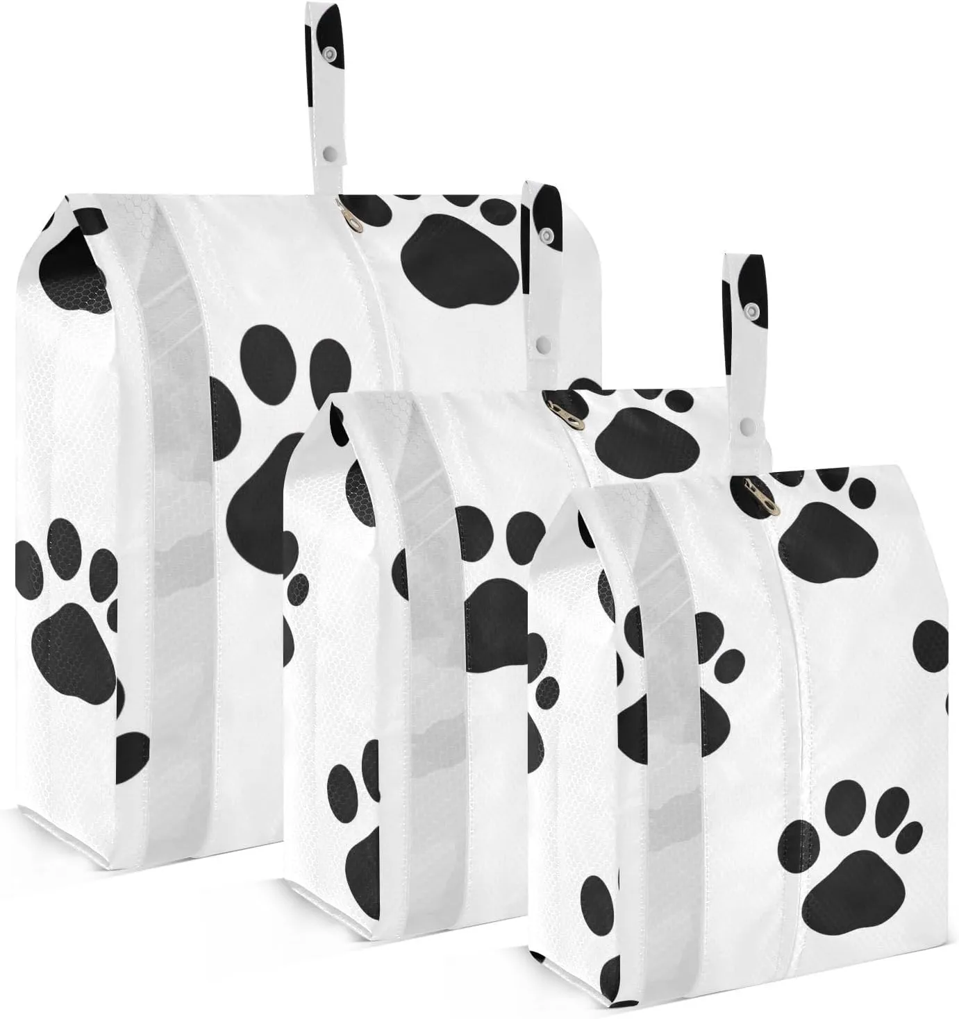 Black Paws Packing Cubes for Suitcases 3 Set Expandable Compression Luggage Packing Organizers for Carry on Suitcase Travel Accessories Luggage Organizer Bags Set