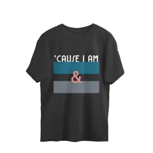 Blue & Grey - Oversized Tee