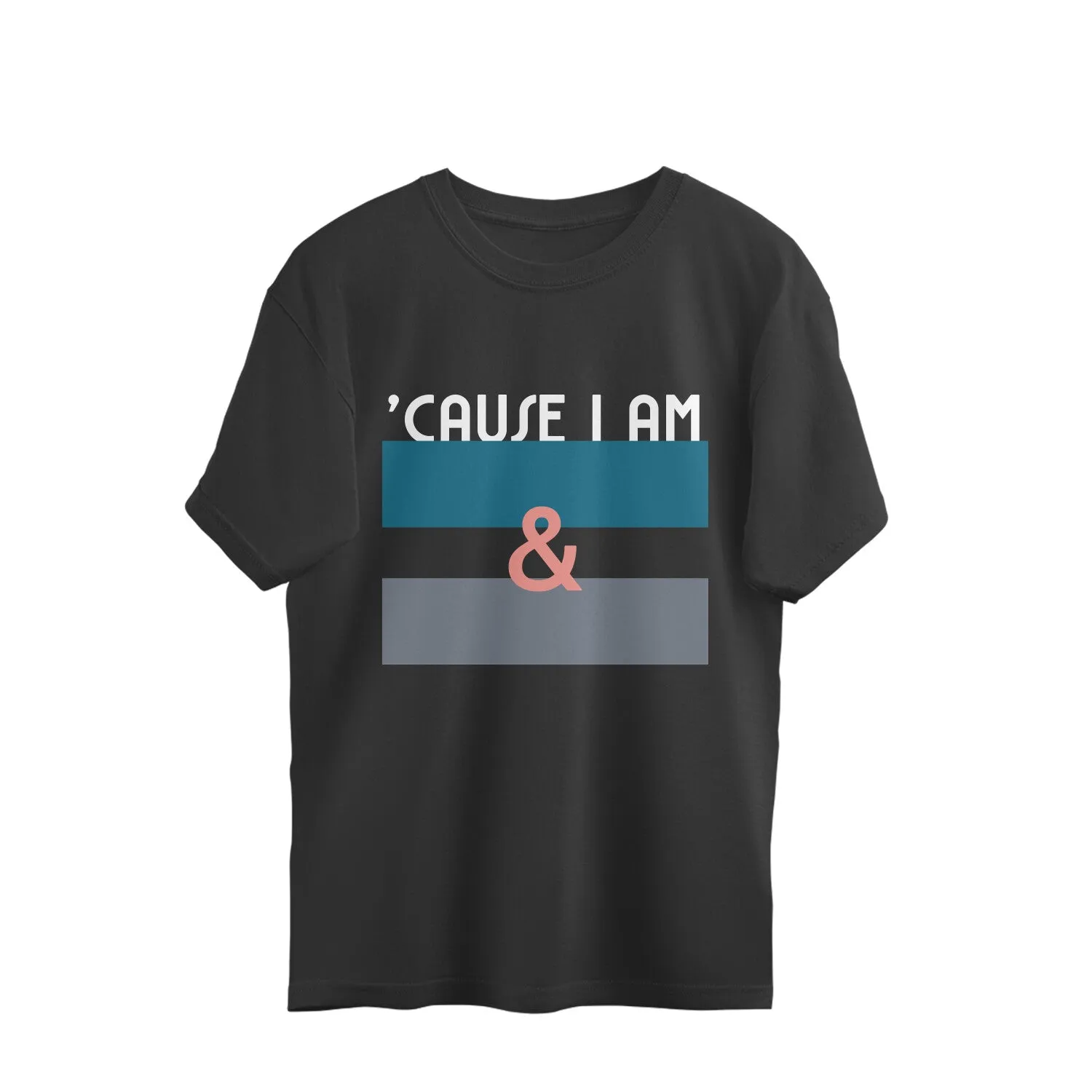 Blue & Grey - Oversized Tee
