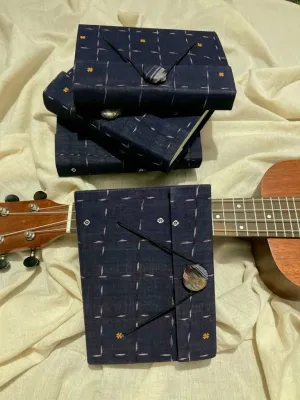 Boonkar Upcycled Handloom Fabric Journal