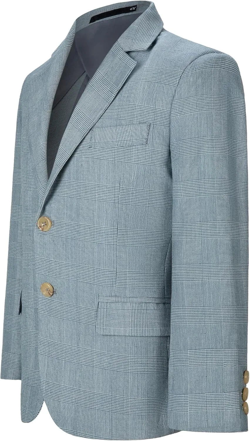Boys Formal Blazer Jacket Two Button Slim Fit Casual Sport Coat for Kids Tuxedo for Wedding Banquet Prom Size 2-20