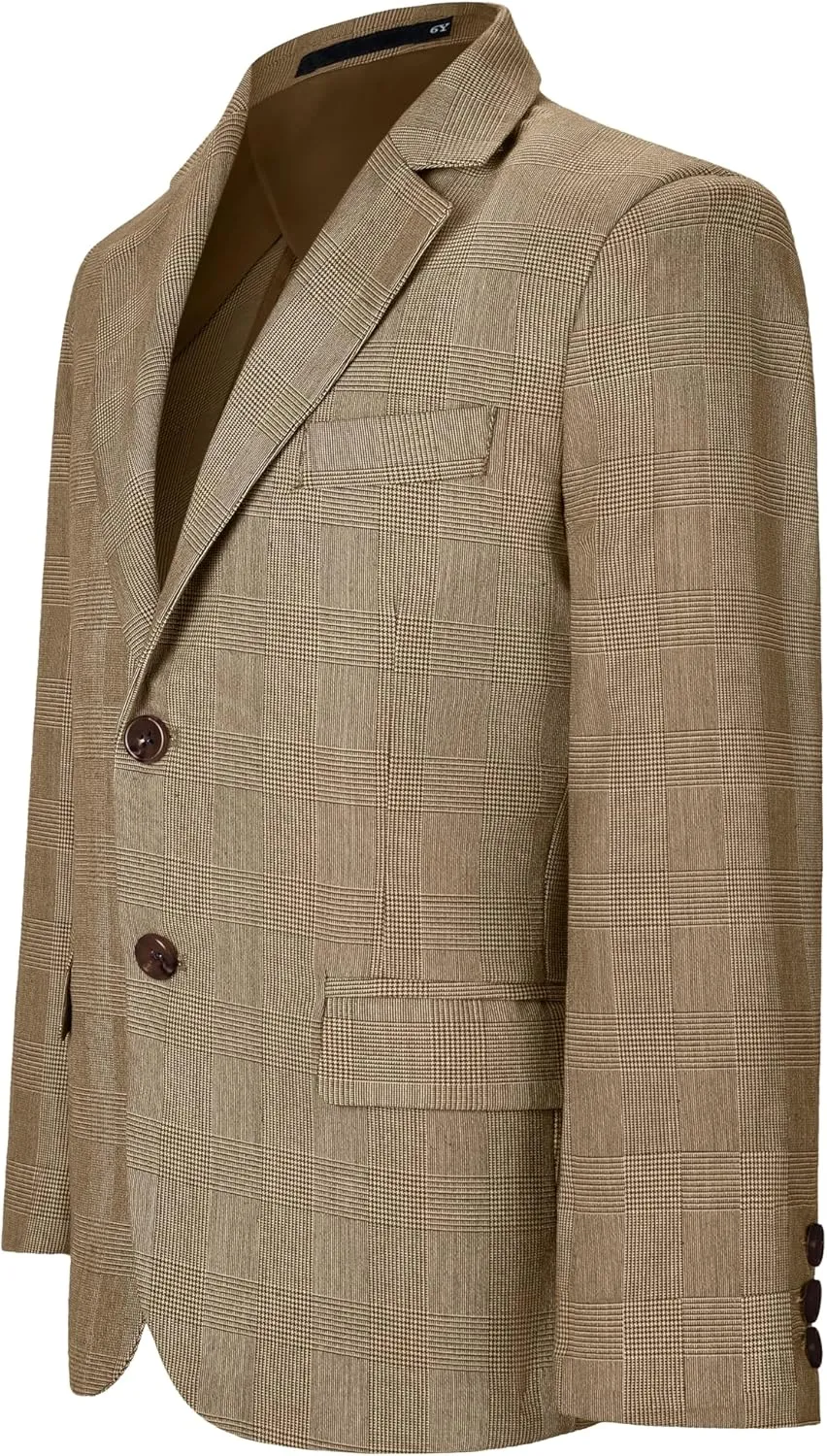 Boys Formal Blazer Jacket Two Button Slim Fit Casual Sport Coat for Kids Tuxedo for Wedding Banquet Prom Size 2-20
