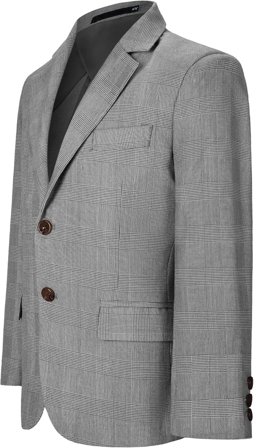 Boys Formal Blazer Jacket Two Button Slim Fit Casual Sport Coat for Kids Tuxedo for Wedding Banquet Prom Size 2-20