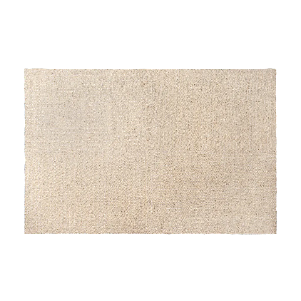Carpet Wanaka - 200x300 - bleach white jute-wool