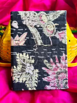 Dark Fantasy Upcycled Fabric Journal