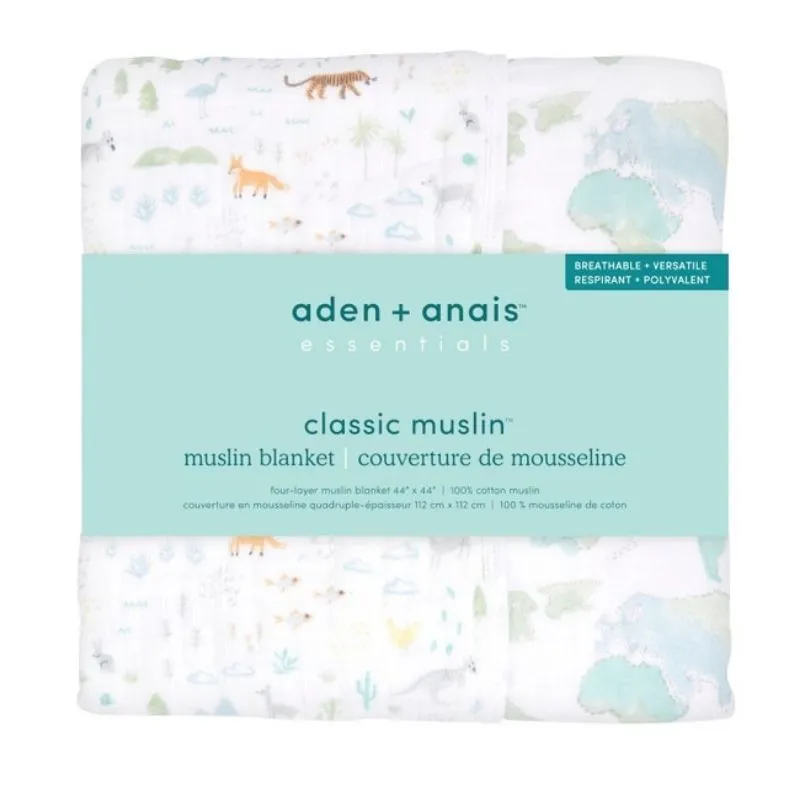 Essentials Cotton Muslin Blanket