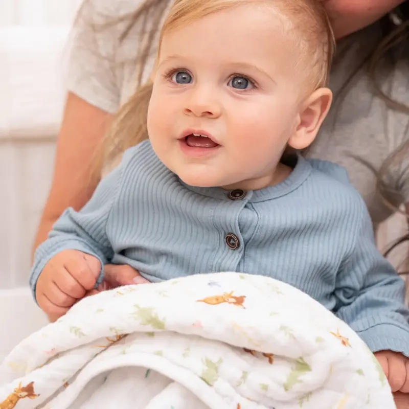 Essentials Cotton Muslin Blanket