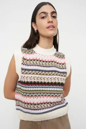 Flowerbed Vest - Pastel Bloom