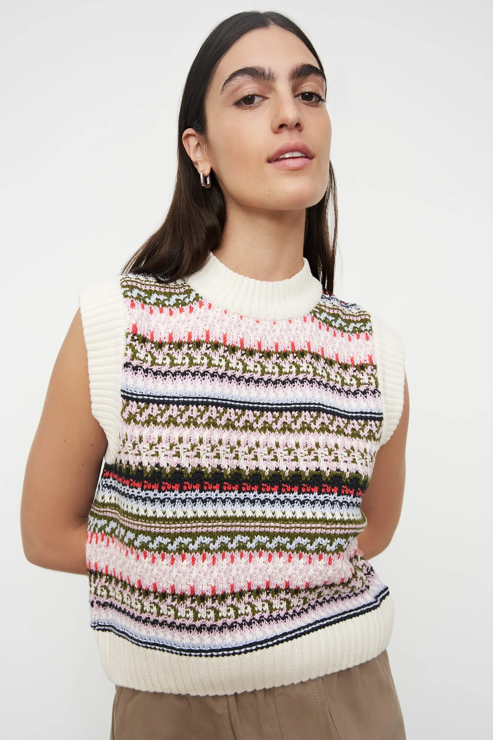 Flowerbed Vest - Pastel Bloom