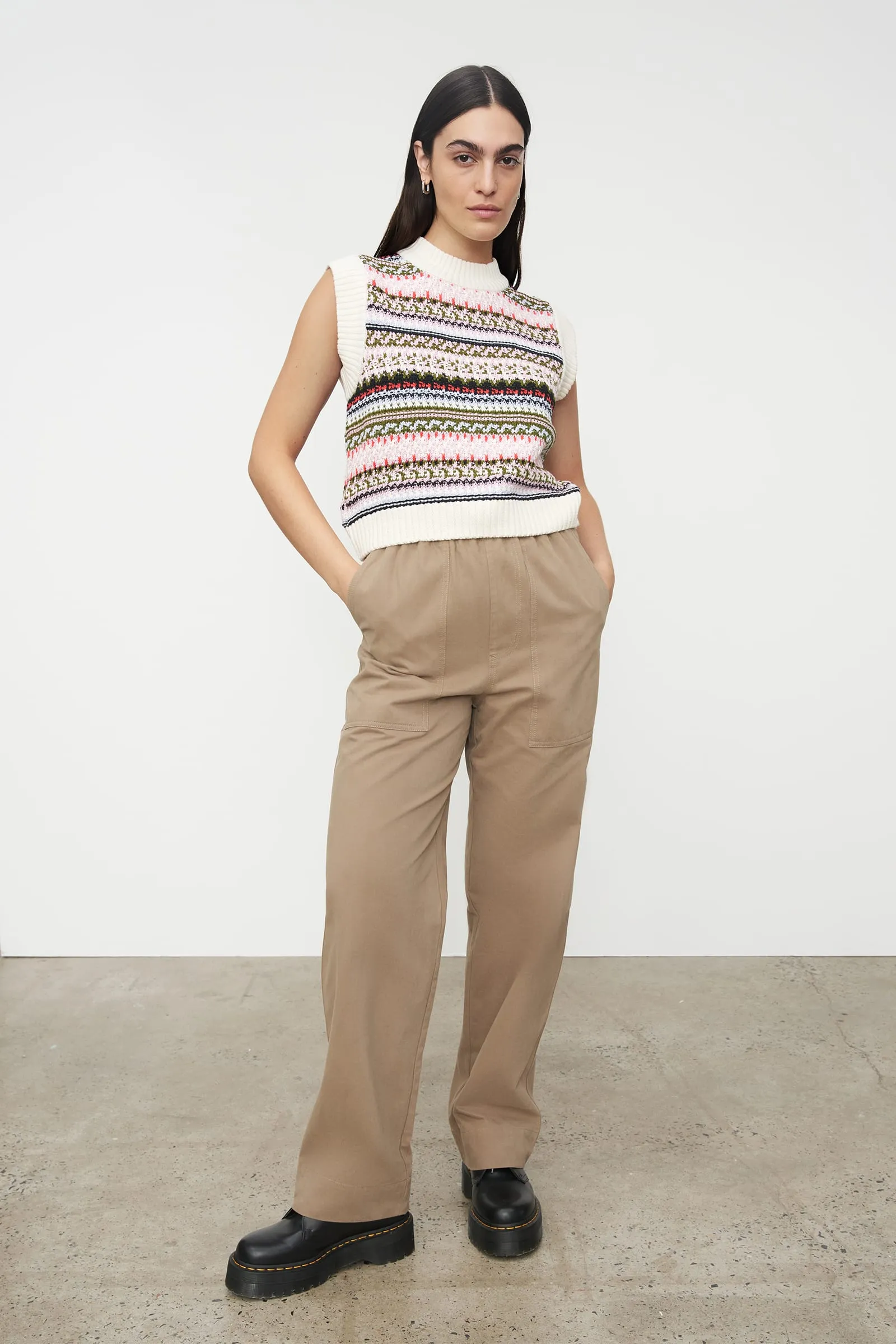 Flowerbed Vest - Pastel Bloom