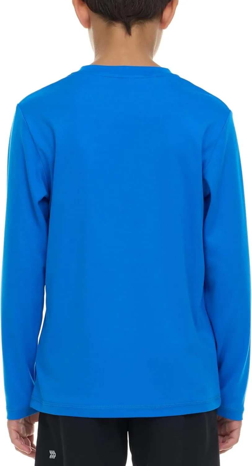 Gerry Rash Guard for Boys, Long Sleeve Boys Swim Shirt, UPF 50  SPF UV Sun Protection, Quick Dry Rashguard for Kids