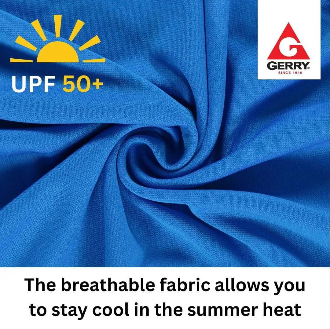 Gerry Rash Guard for Boys, Long Sleeve Boys Swim Shirt, UPF 50  SPF UV Sun Protection, Quick Dry Rashguard for Kids