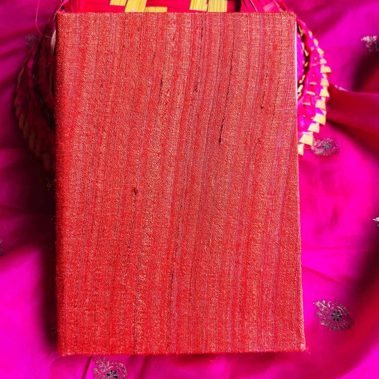 Gerua Upcycled Handloom Fabric Journal