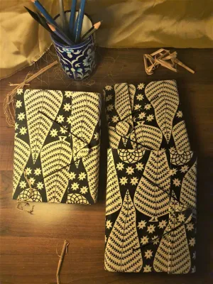 Glaze Upcycled Handloom Fabric Journal
