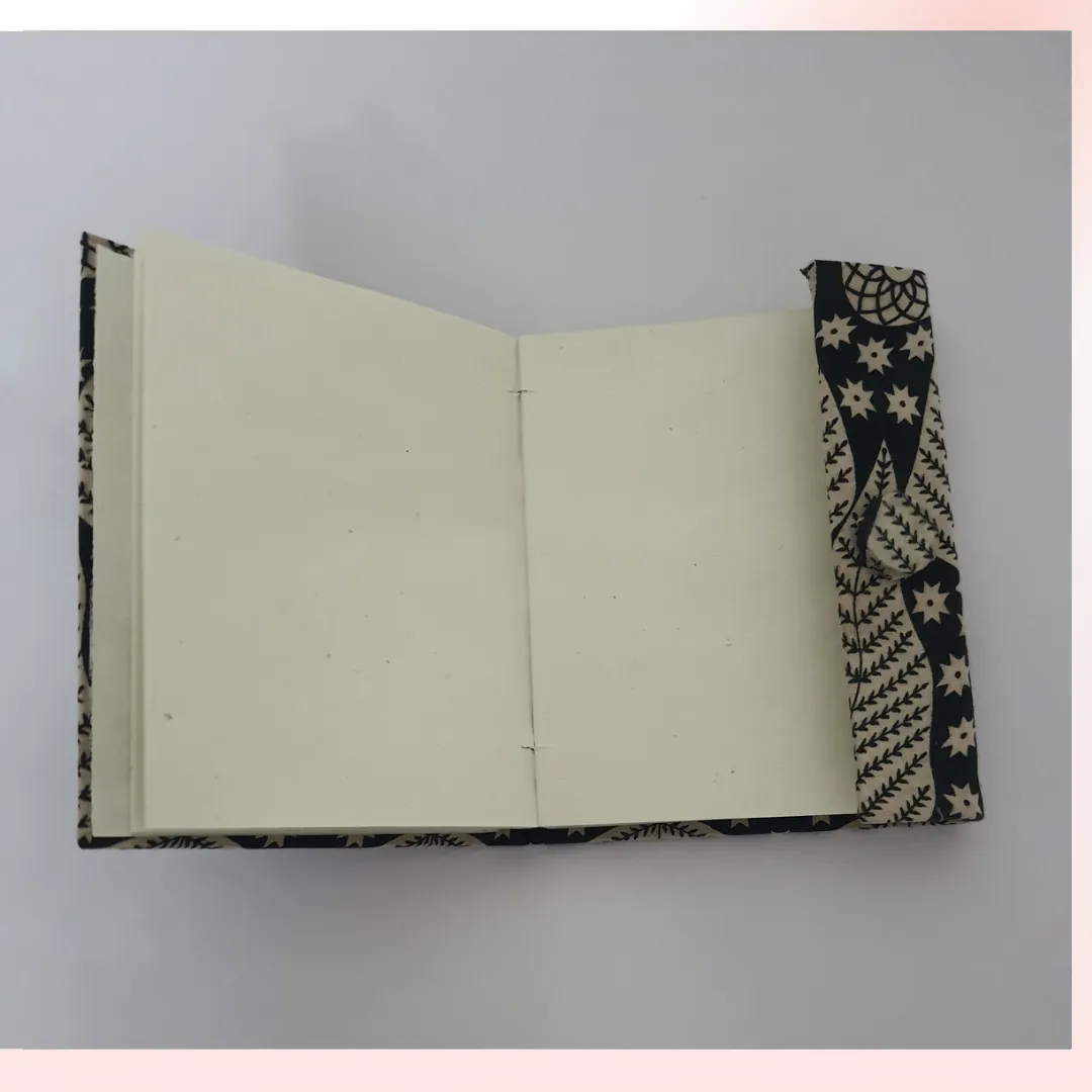 Glaze Upcycled Handloom Fabric Journal