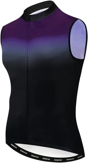 Hotlion Cycling Vest for Men Sleeveless Bike Jersey Shirts Team Bicycle Jacket Tops Reflective