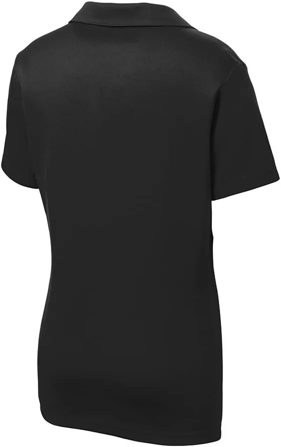Joe's USA Women's Dri-Equip Short Sleeve Racer Mesh Polo Shirts in Size XS-4XL