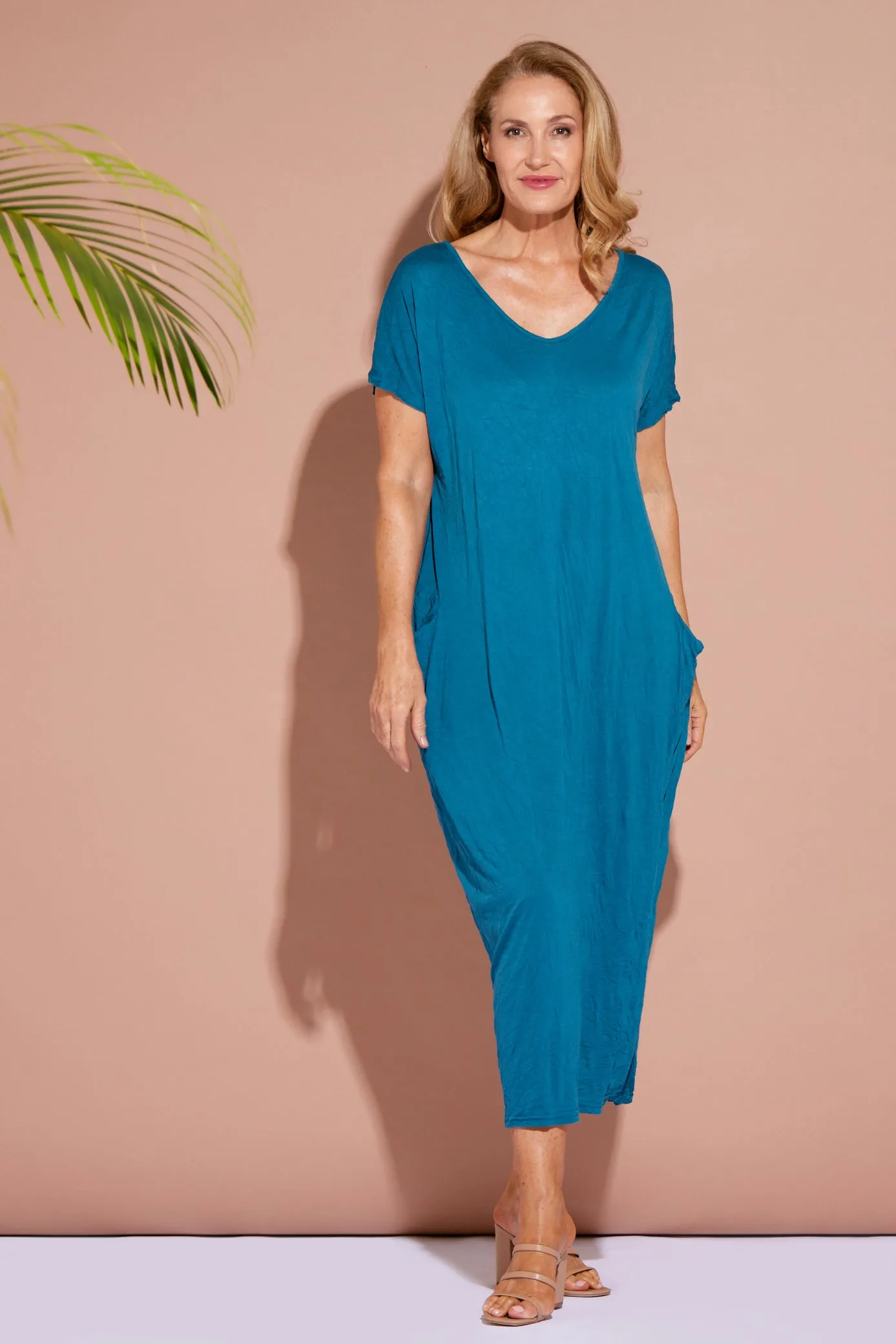 Josie Dress - Teal