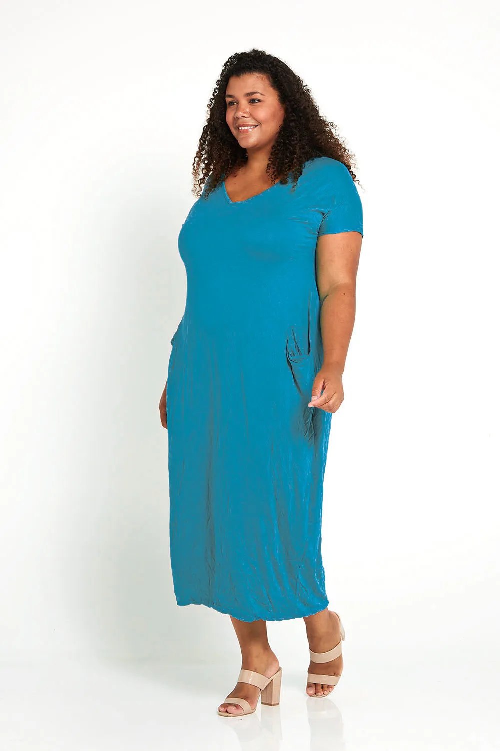 Josie Dress - Teal