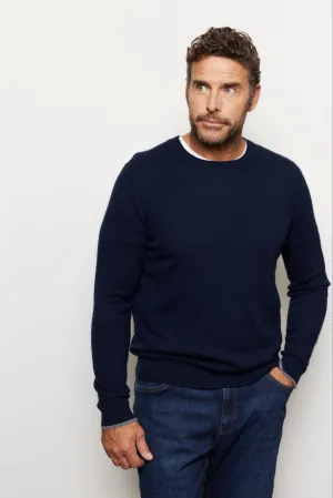 Jules Cashmere Sweater in Navy