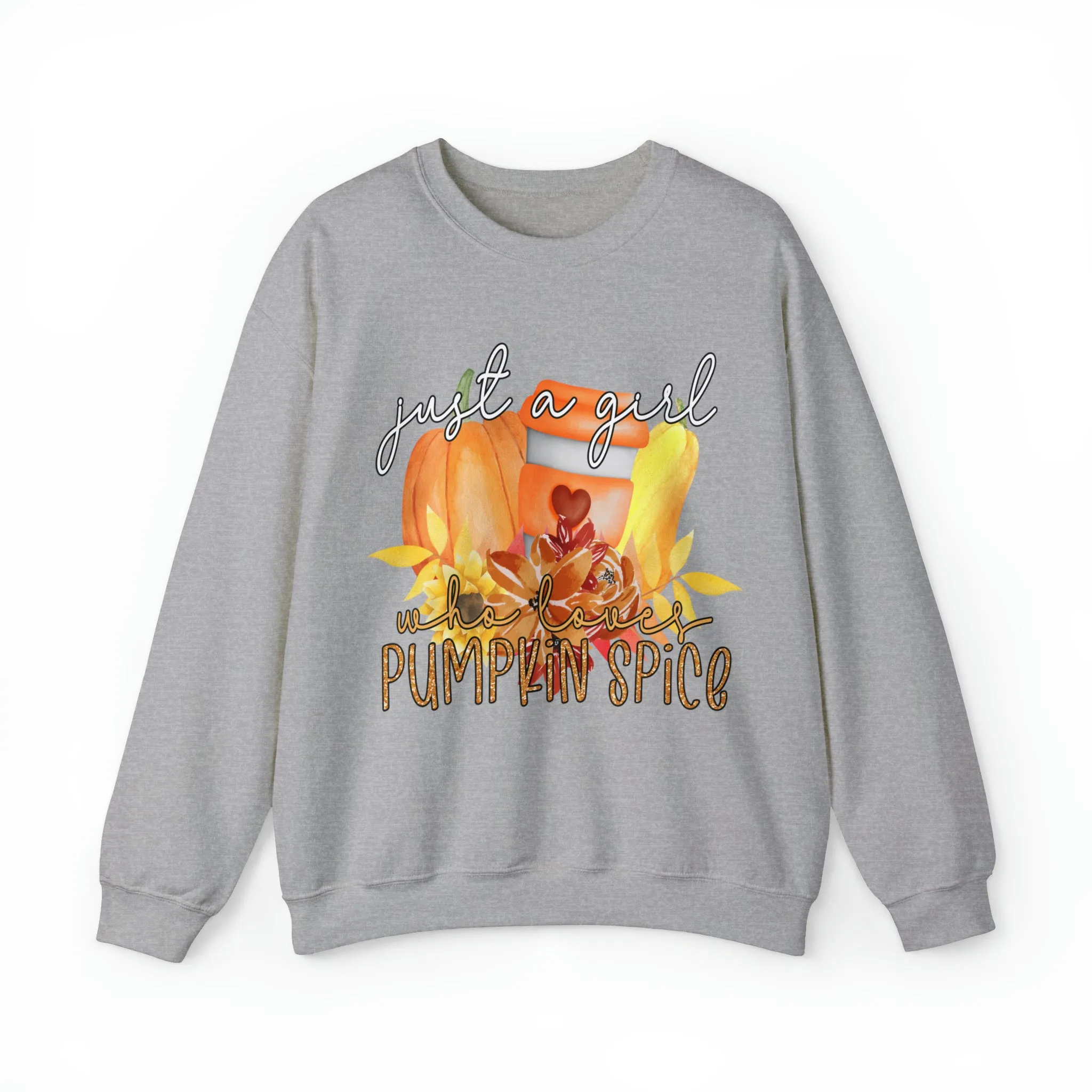 Just a Girl Who Loves Pumpkin Spice Fall Sweatshirt
