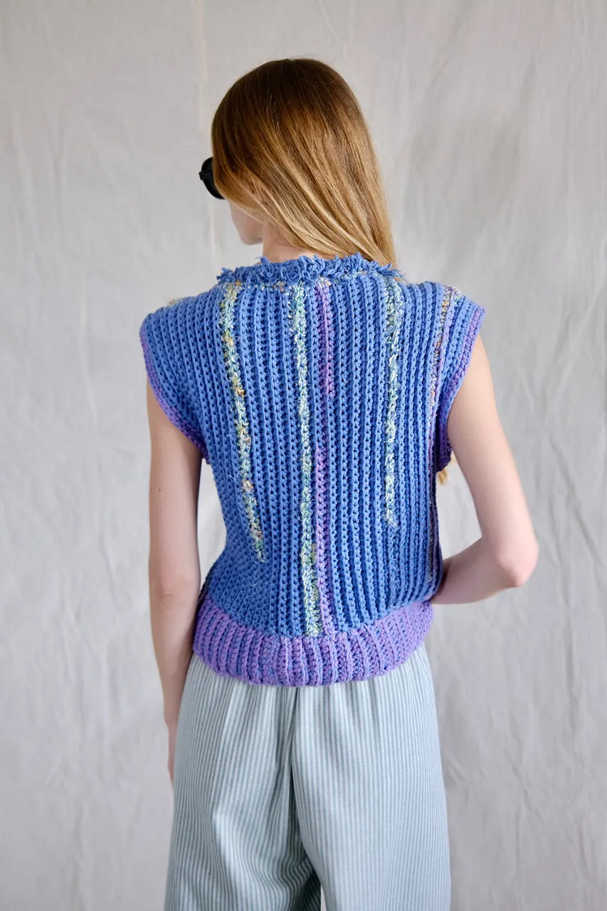 Knitwear No.117. Summer Sleeveless Jumper