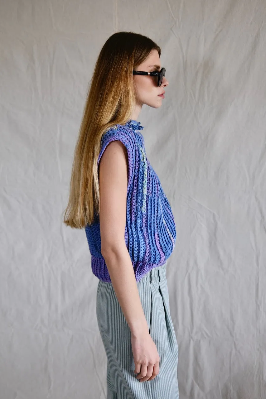 Knitwear No.117. Summer Sleeveless Jumper