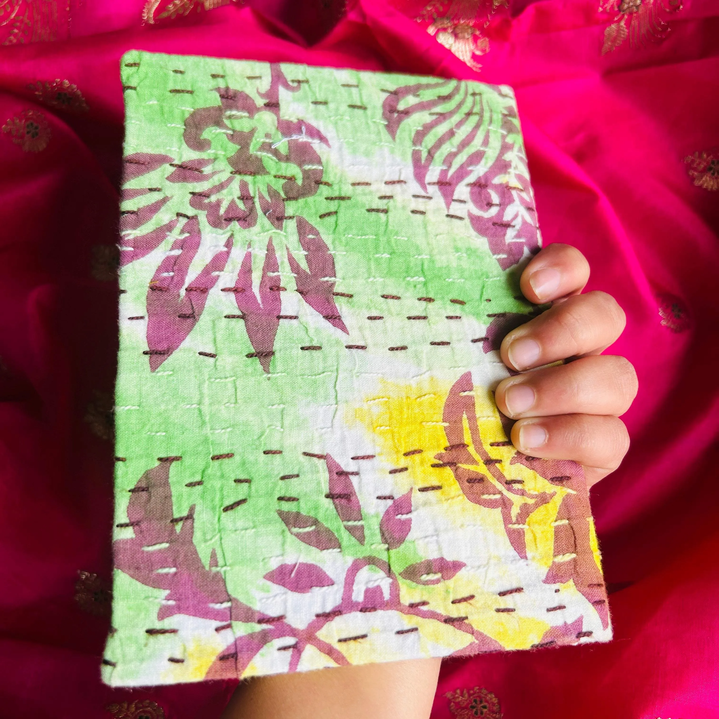 Laurel Upcycled Fabric Journal