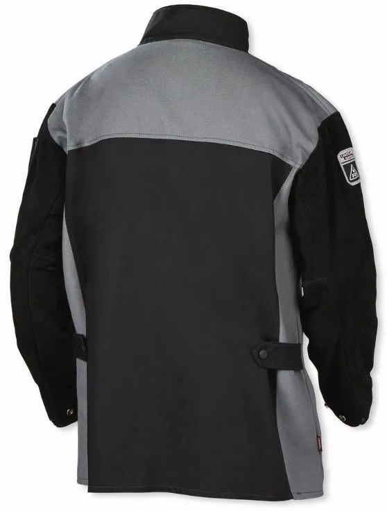 Lincoln XVI Split Leather & FR Cotton Welding Jacket K4933
