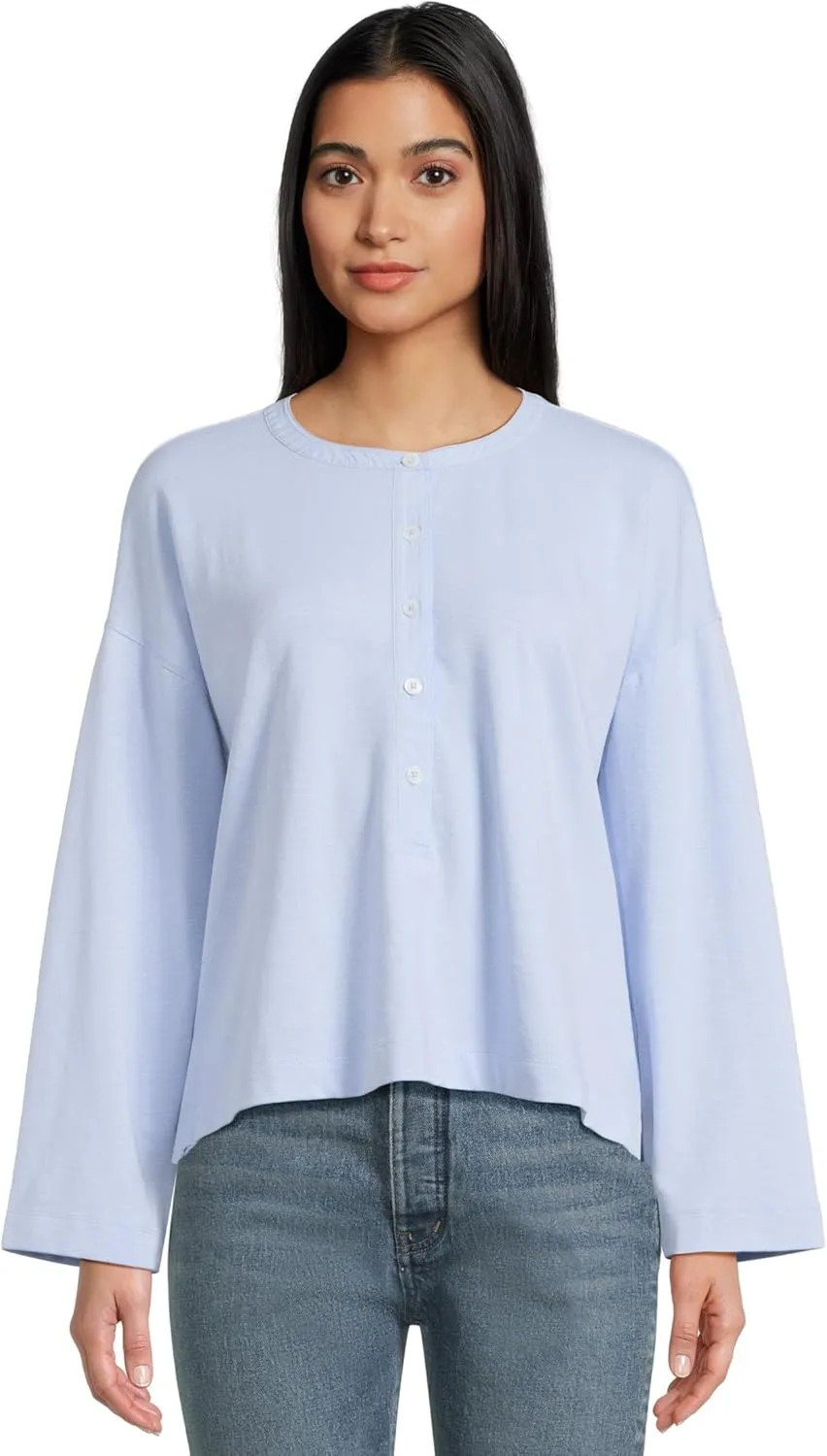Madewell Women's Bombay Long Sleeve Henley