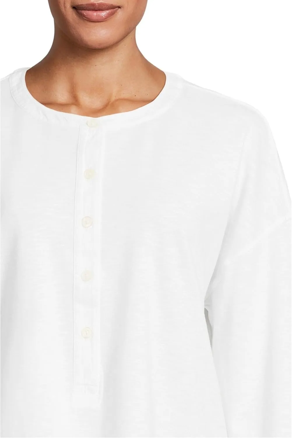 Madewell Women's Bombay Long Sleeve Henley
