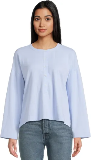 Madewell Women's Bombay Long Sleeve Henley