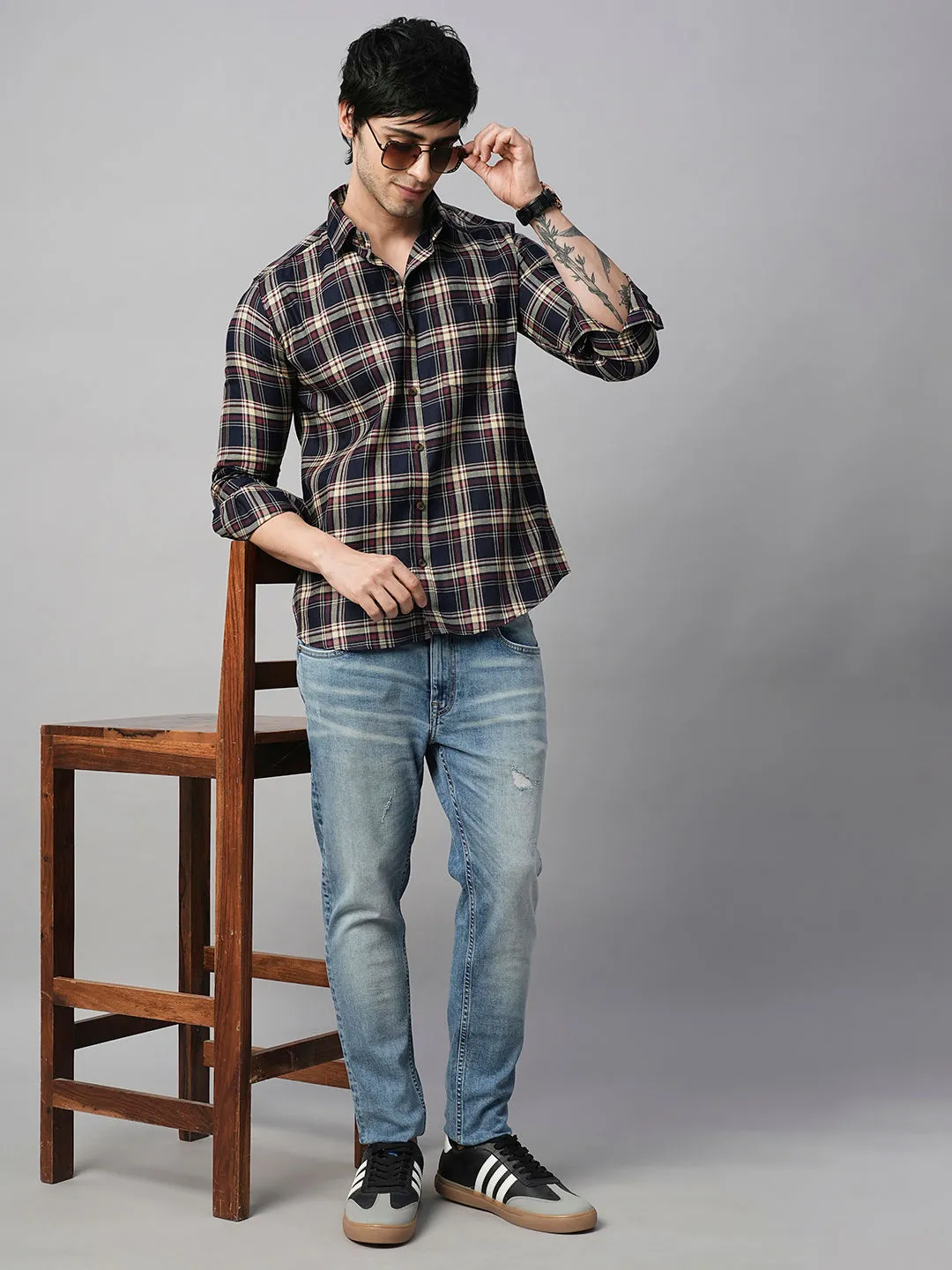 Max Checked Men's Shirt