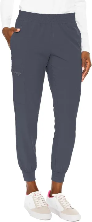 Med Couture Women's Energy Smocked Waist Jogger Pant