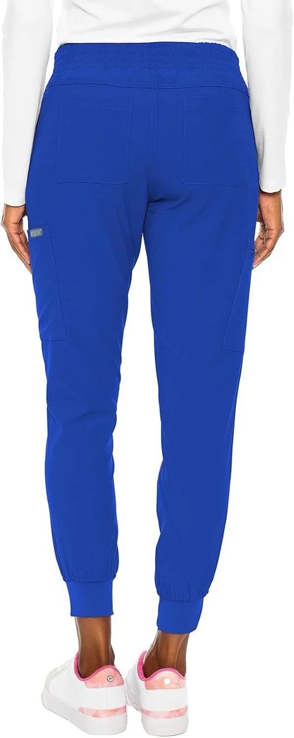 Med Couture Women's Energy Smocked Waist Jogger Pant