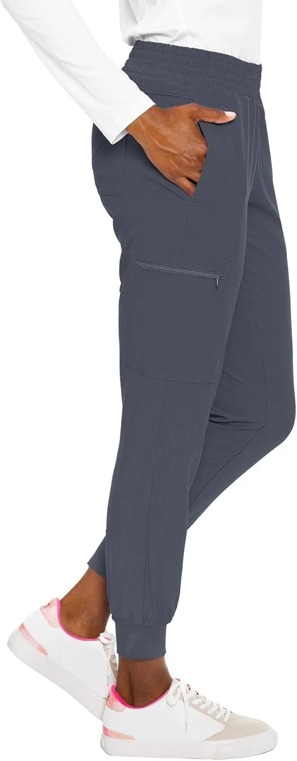 Med Couture Women's Energy Smocked Waist Jogger Pant