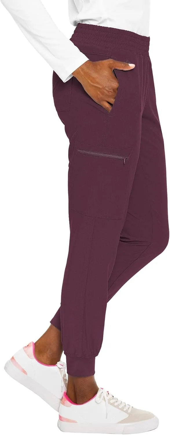 Med Couture Women's Energy Smocked Waist Jogger Pant