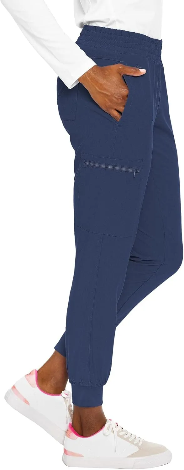 Med Couture Women's Energy Smocked Waist Jogger Pant