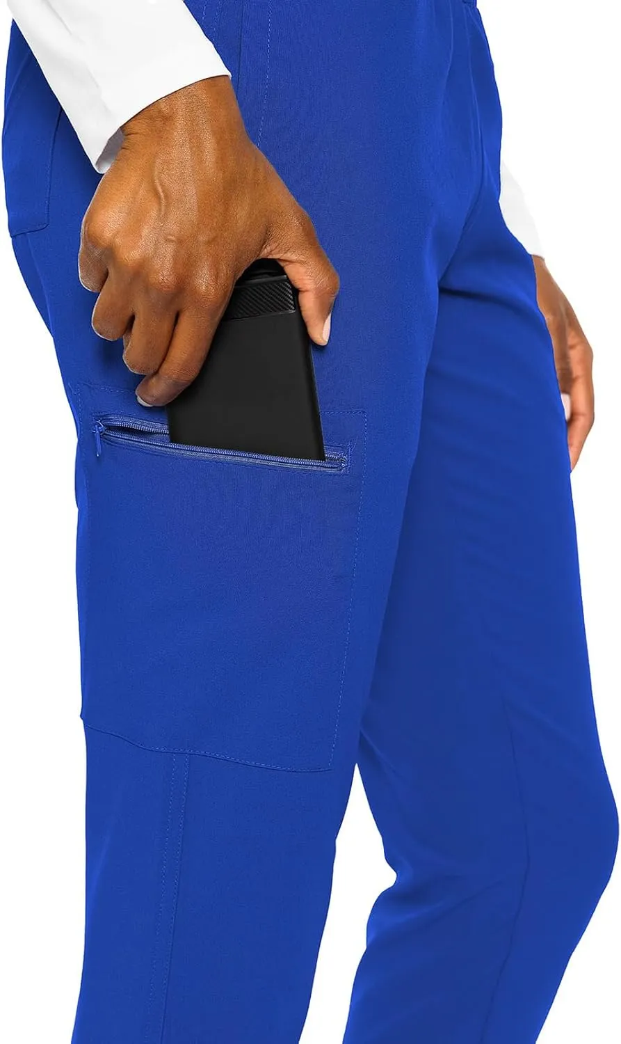 Med Couture Women's Energy Smocked Waist Jogger Pant