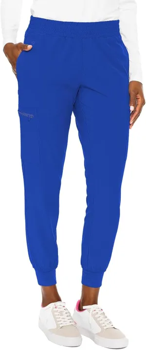 Med Couture Women's Energy Smocked Waist Jogger Pant