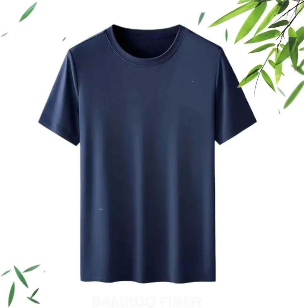 Men Short Sleeve T Shirt Lightweight Running Sport Loose Casual Solid Color Undershirt