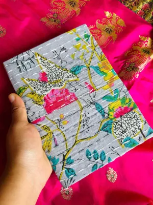 Menhir Upcycled Fabric Journal