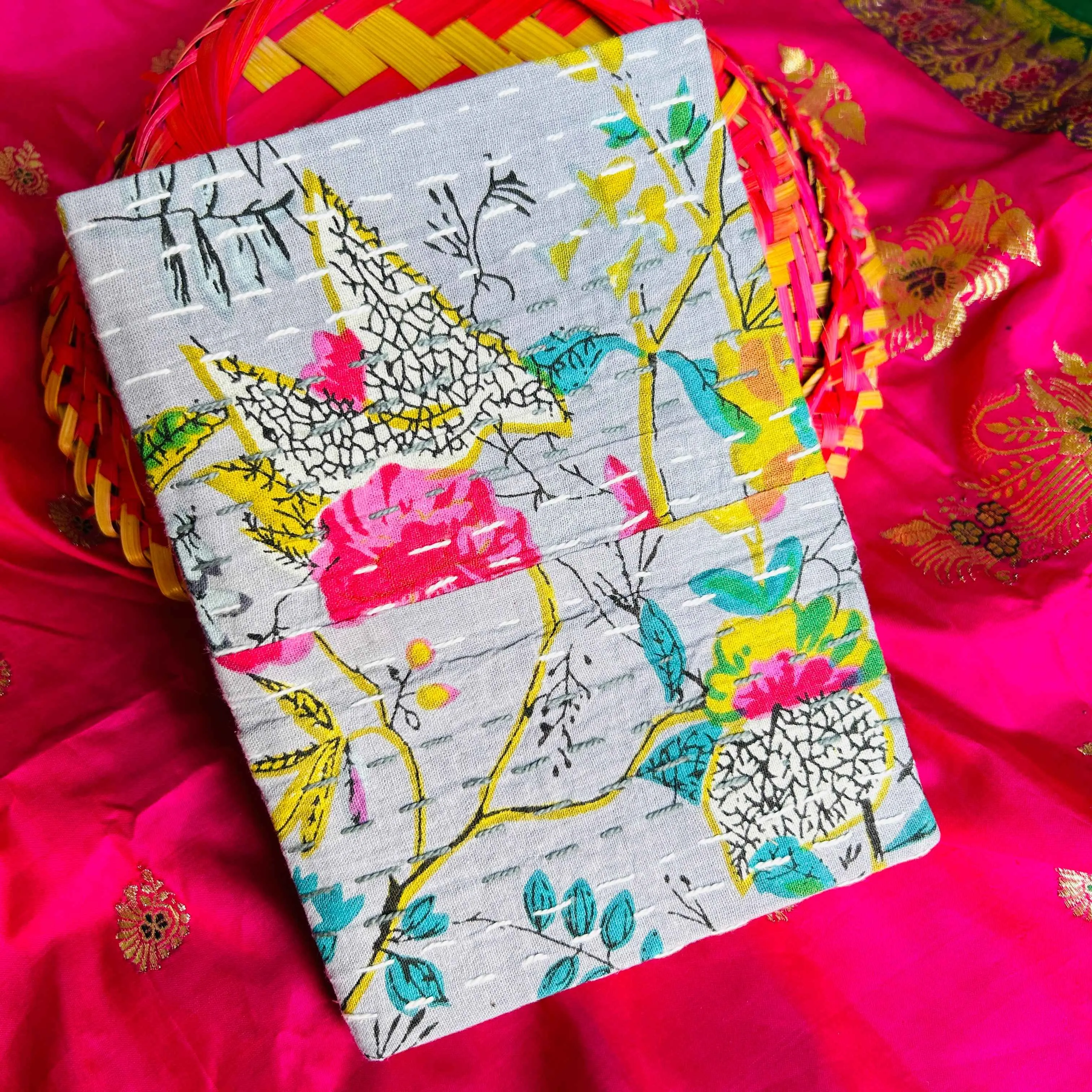 Menhir Upcycled Fabric Journal