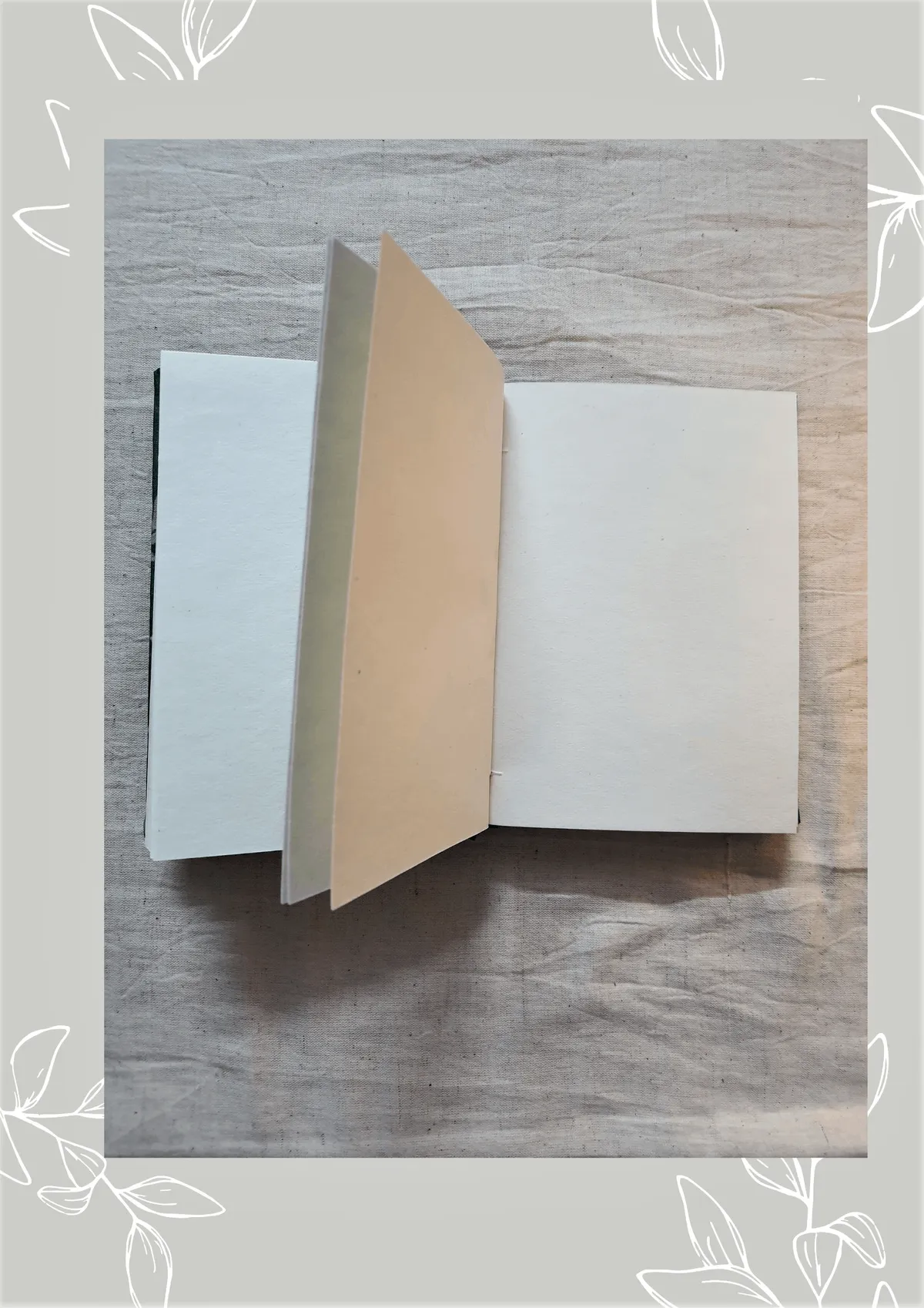 Menhir Upcycled Fabric Journal