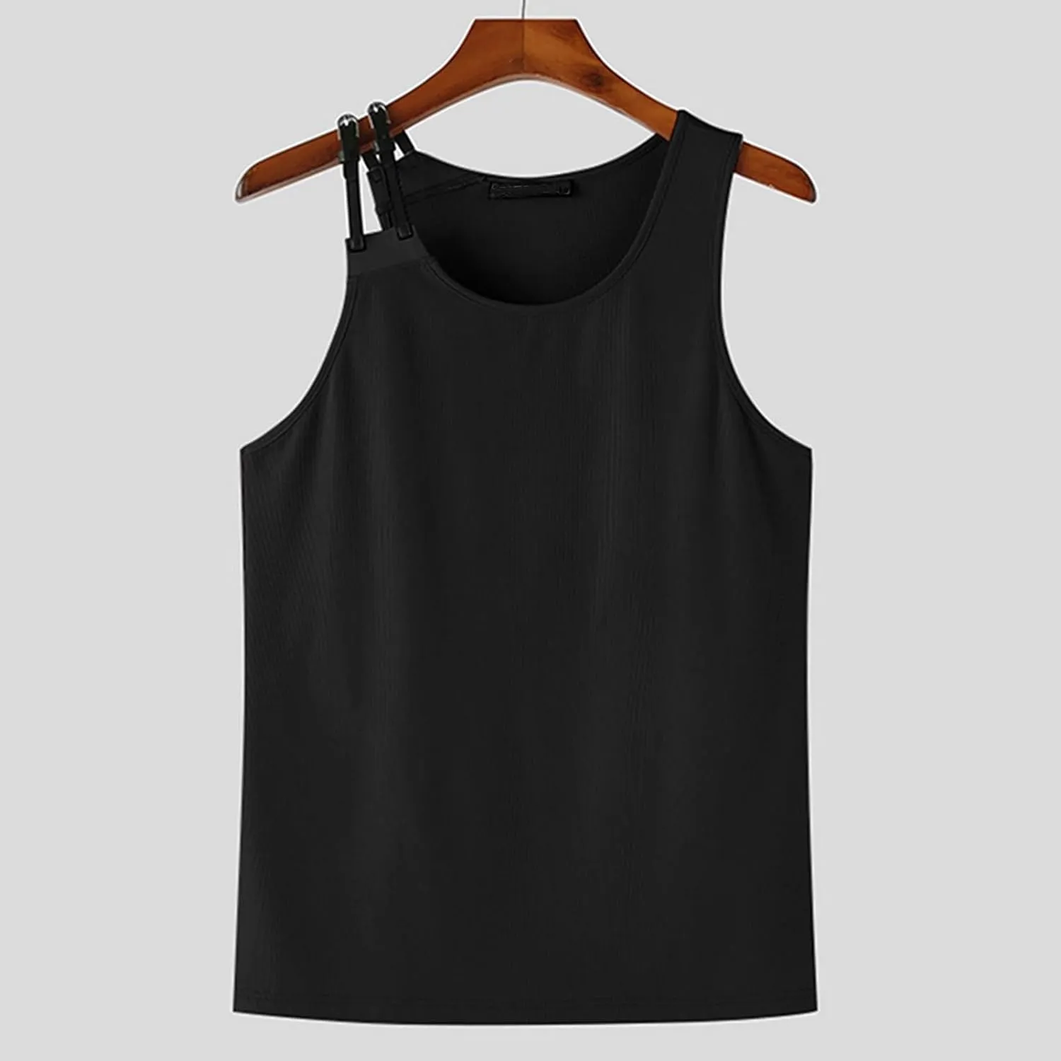 Men's Casual Sleeveless Tank Top Gym Workout Undershirt Summer Beach Workout Muscle Fit Shirts