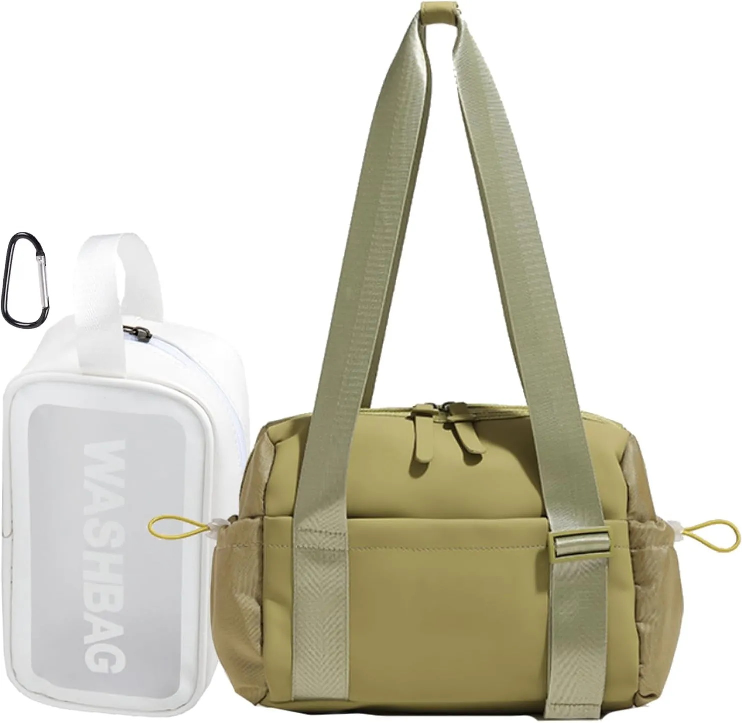 Mini Gym Bag for Women, Small Tote bag with Wet Compartment and Toiletry Bag for Yoga, Pilates, Swimming
